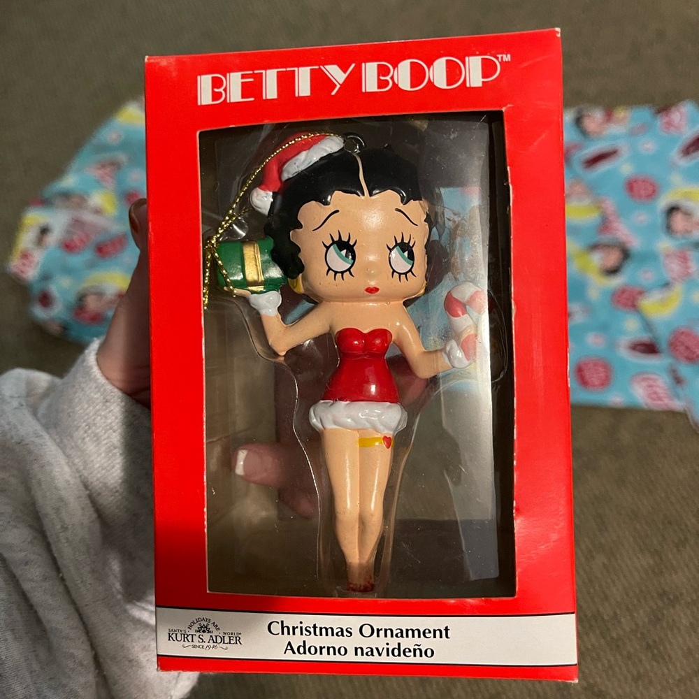 Betty boop Christmas ornament brand new